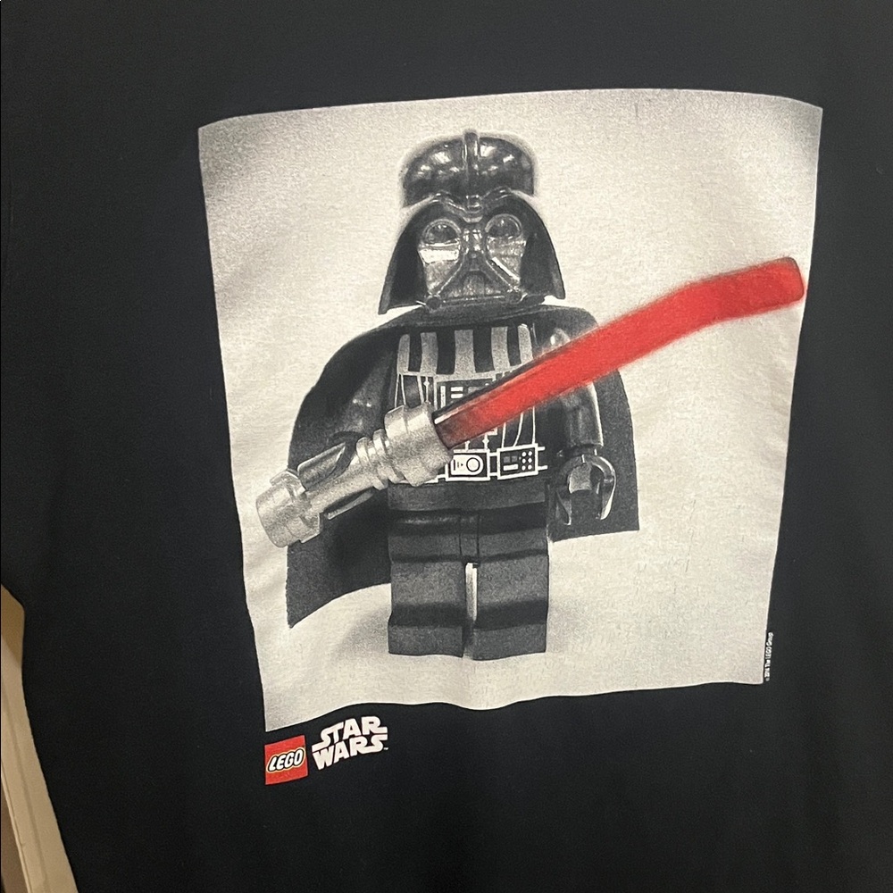 LEGO Star Wars Darth Vader Black Medium Shirt